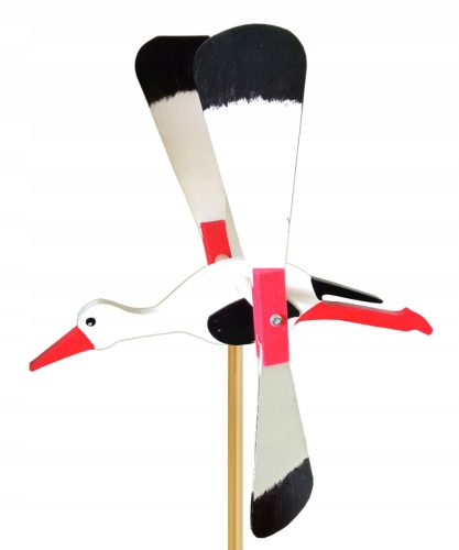  Windmill Garden Repeller, Large 47 cm Stork