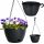  Deco4Home Flowerpot 25 cm x 25 x 16 cm Diameter 25 cm Plastic Anthracite