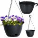  Deco4Home Flowerpot 25 cm x 25 x 16 cm Diameter 25 cm Plastic Anthracite