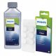  Détartrant liquide pour machines à expresso Philips Saeco Decalcifier 0,25 l + pastilles dégraissantes pour le groupe café Philips 6 pièces.