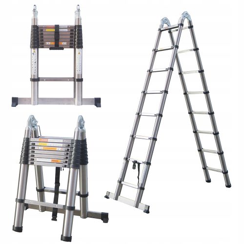 DayPlus Ladder 5 m Steel 22 to 150 kg