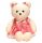  Plush, soft teddy bear in dress, 34 cm, colors