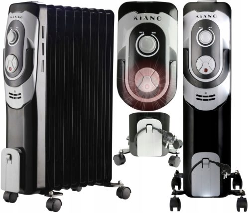  Kiano 2000 W oil radiator black