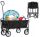 Garden cart Gardenline WOZ2426 Trolley, black, 145 liters