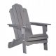 Chairs for garden, terrace and balcony Walker Edison garden chair, grey wood