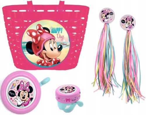  Seven Minnie Mouse bicycle basket pink + 2 more products