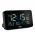 Clock for home Braun alarm clock, black, 13.5 cm