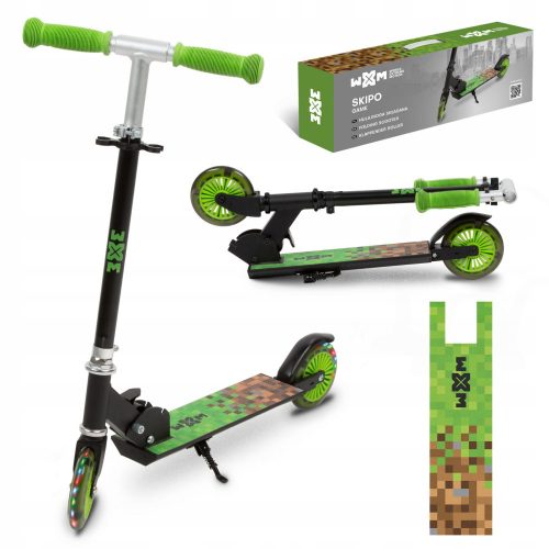  Kidwell WXM Skipo Game foldable scooter black and green