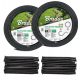 Edgings for the garden - Bradas plastic garden edging 2000 cm x 4 cm