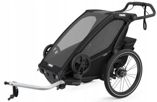  Thule Chariot Sport1 Midnight Black Children's Bicycle Trailer