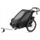  Thule Chariot Sport1 Midnight Black Children's Bicycle Trailer