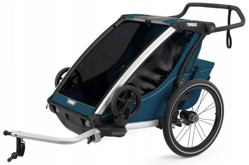  Thule Chariot Cross 2 child bike trailer