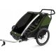  Thule Chariot Cab 2 child bike trailer