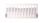  BabyDan wooden bed rail, white, 45x90cm