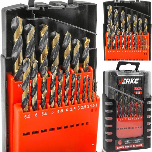 VERKE V05073 Metal Drill Set