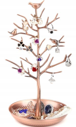  Korbi copper tree jewelry display