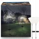  2x SOLAR LAMP GARDEN DECORATION DANDELERS 150 LED