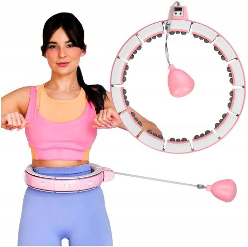 Hula hoop avec picots HMS, 35 cm, rose