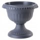  Form-Plastic flowerpot 37 cm x 37 x 34 cm diameter 37 cm plastic black, graphite