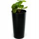  Flowerpot Lamela 40 cm x 40 x 75 cm Diameter 40 cm Plastic black