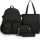 5-in-1 Ultimate Utility Set: Backpack, Shoulder Bag, Pouch, Pen Case & Mini Pouch