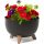  Flowerpot Lamela 33 cm x 33 x 23.5 cm Diameter 33 cm Plastic black