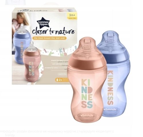  Biberons Tommee Tippee 340 ml 2 pièces.