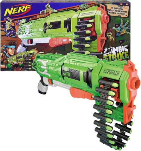  Hasbro Zombiestrike Ripchain Pistol