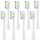  Oclean brush heads, 8 pieces, white