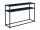 Signal console, matt black, 110 x 70 x 30 cm