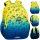  CoolPack Multi-Compartment School Backpack Blue, Yellow and Gold 21 l