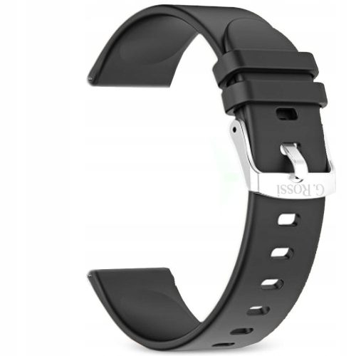  G. Rossi Rubicon Smartwatch Strap 20mm Black