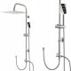 Sannit SILVER surface-mounted shower set