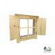 WINDOW FOR A CHILDREN'S HOUSE 60x60 DUMMY WINDOW