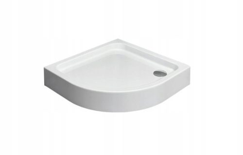 Radaway LAROS A compact semi-circular shower tray 85 x 85 cm