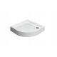 Radaway LAROS A compact semi-circular shower tray 85 x 85 cm