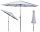  Broken, foldable garden umbrella, grey