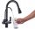 CHDE Retro Prestige black stand kitchen faucet