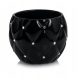  Polnix flowerpot 14 cm x 14 x 13 cm diameter 14 cm ceramic black