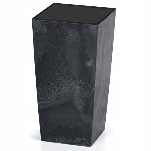 Pots and planters for outdoor and garden use Deuba flowerpot 32.5 cm x 32.5 x 61 cm diameter 32.5 cm plastic graphite