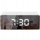 Clock for home Retoo alarm clock, white, 5.5 cm