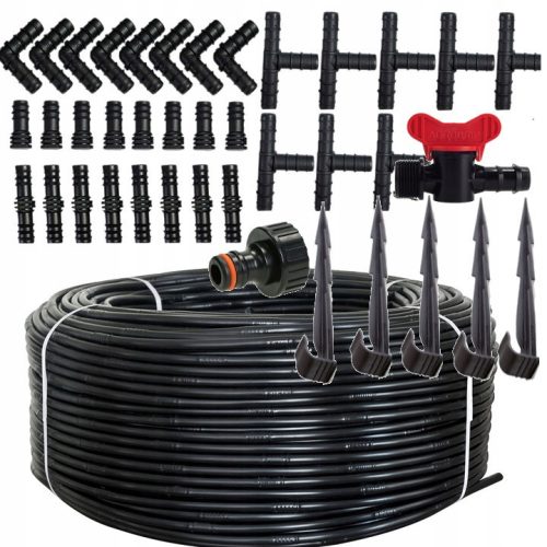  Drip line 100 m + 50 pins / 83 accessories