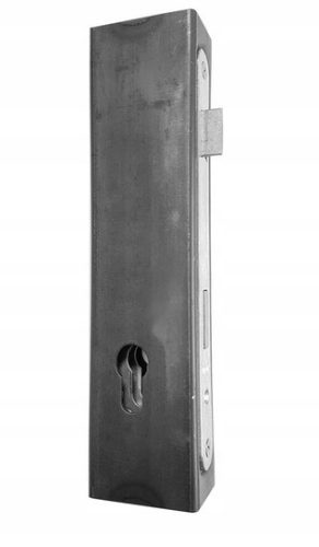 Locks for gates and doors - cassette with lock 63.211 H245 60x40 without handle opening (63.222.11.B)