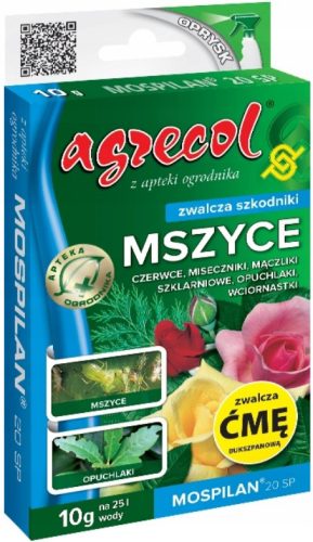  MOSPILAN 20SP Spray against aphids, box tree moth, Screen Mot AGRECOL 10G