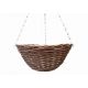  Dixiestore flowerpot, 14 cm x 31 x 14 cm, diameter 31 cm, plastic in brown and beige tones