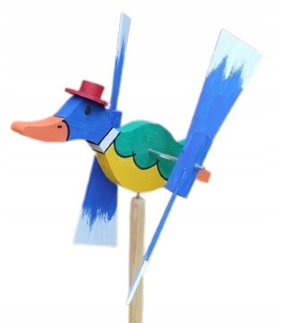  Garden windmill ELEGANT DUCK - Arts and Crafts