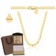  GOLDEN FULL MEN'S CHAIN PANCERKA PR 925 585 14k SOLID + FREE ENGRAVING