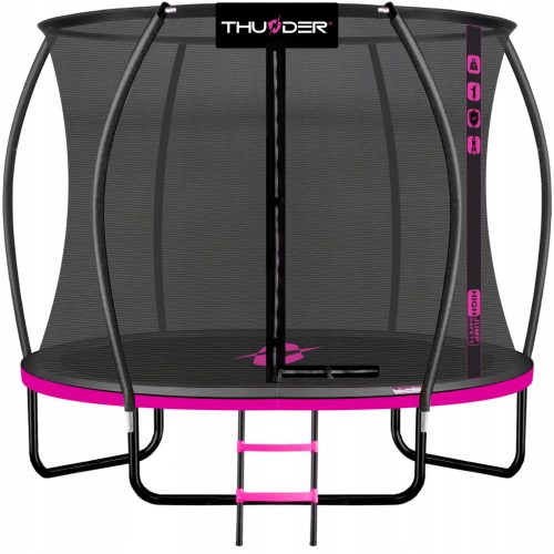  GARTENTrampolin THUNDER INSIDE ULTRA 8FT ROSA