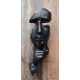 Decorative figures and sculptures for home Sculpture -Silence.Hanging.H-42cm. Black color