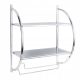  AWD interior wall shelf 54x45x26 cm gray